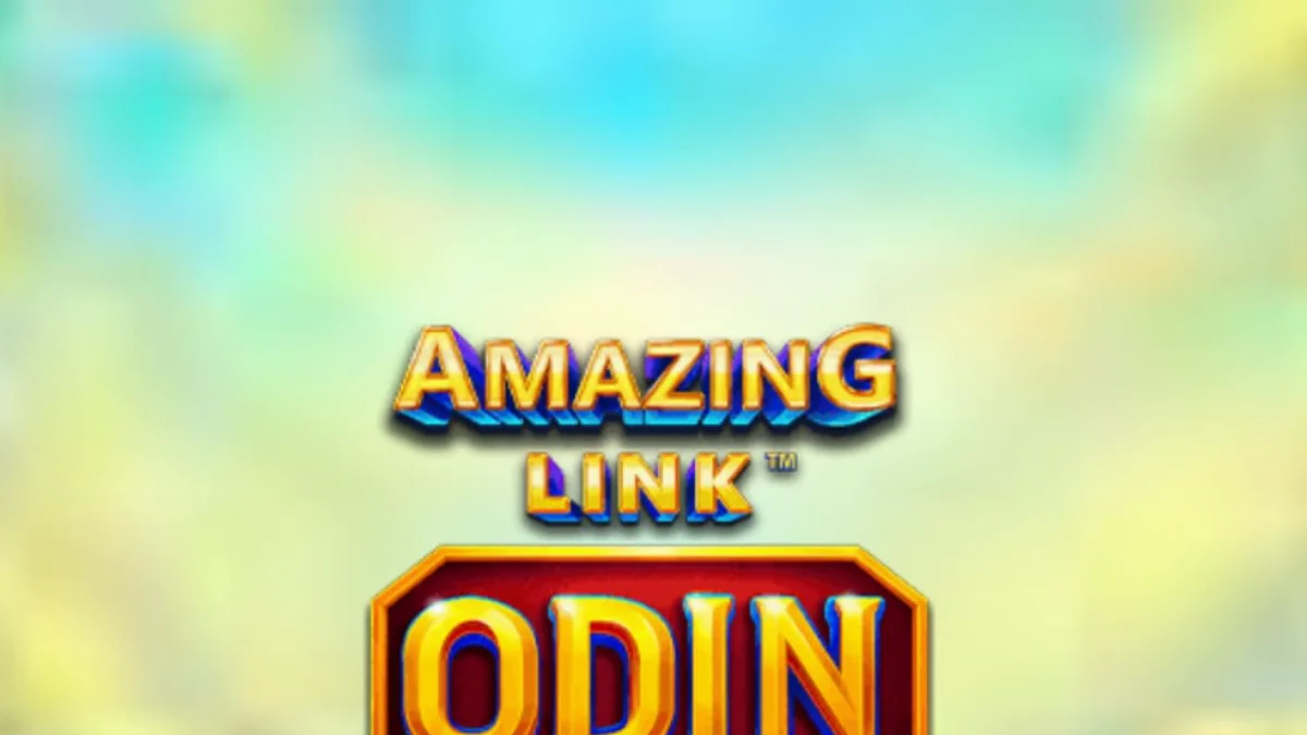 Tampilan visual slot Amazing Link Odin dengan tema mitologi Nordik